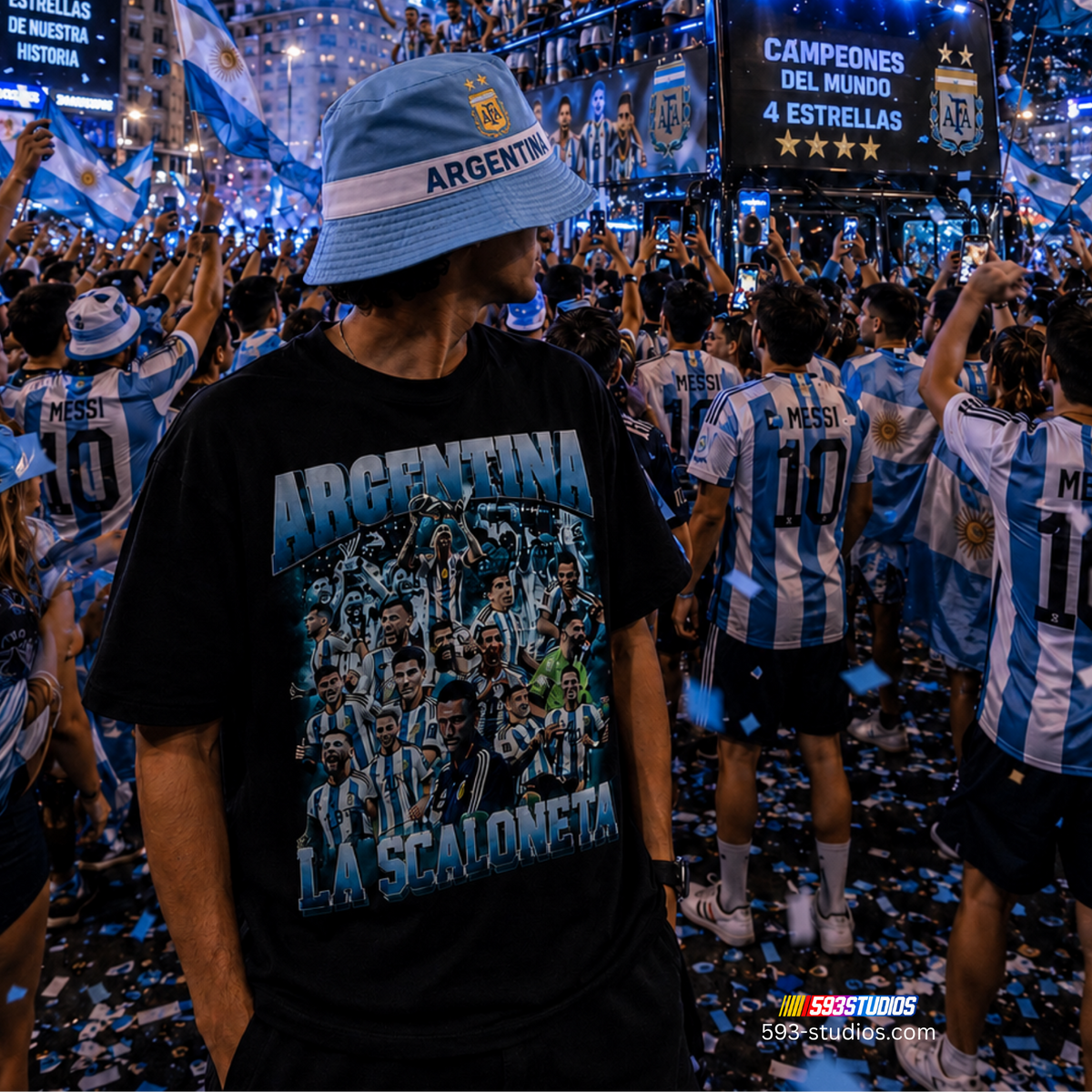 La Scaloneta x Argentina — lifestyle photo