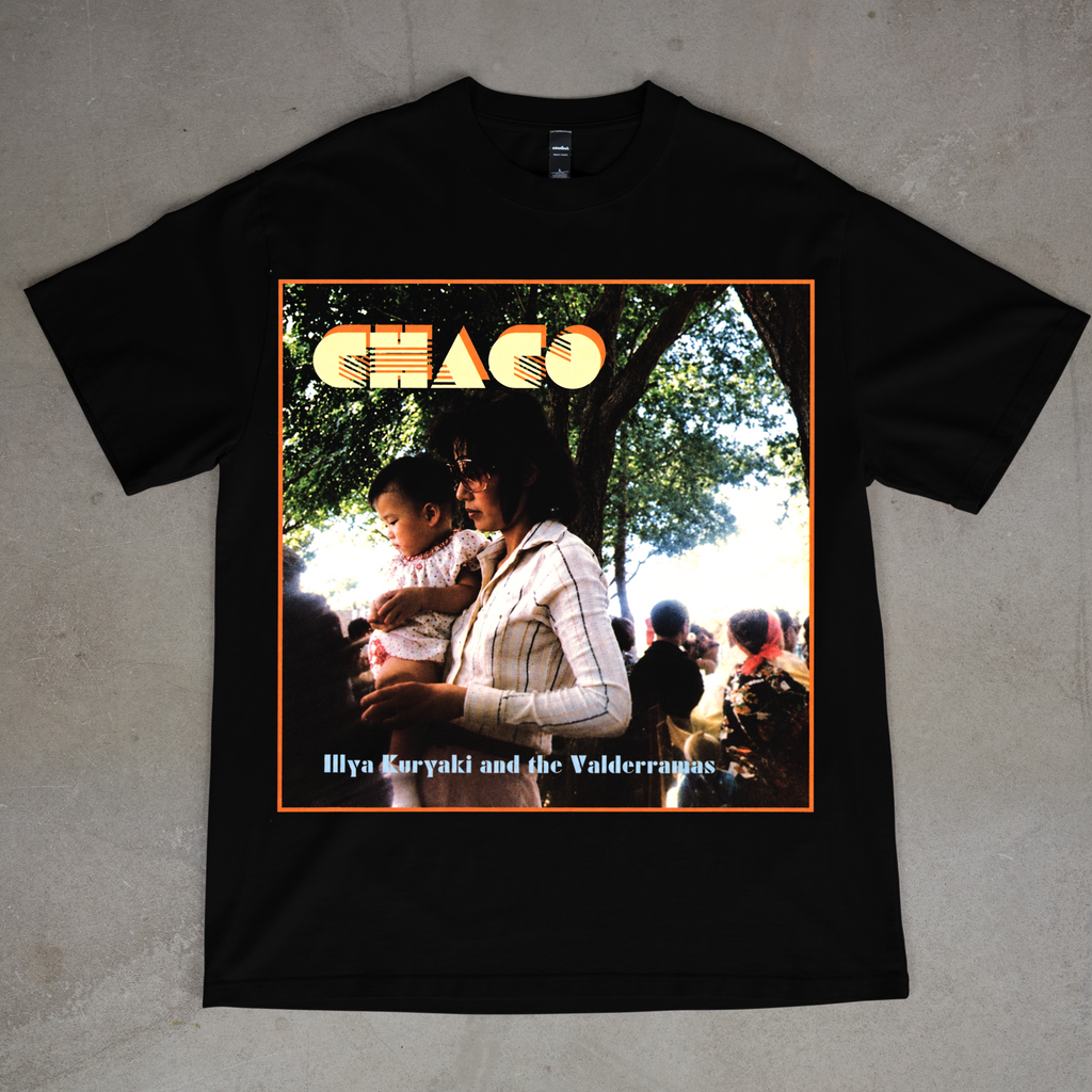 Illya Kuryaki and the Valderramas — Chaco graphic on a black T-shirt